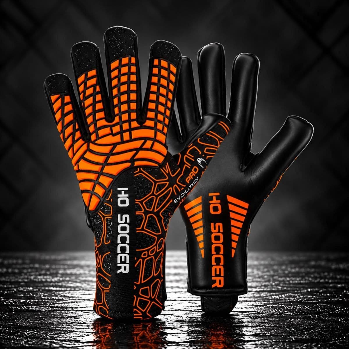 HO SOCCER-GUANTES PRO EVOLUTION WEB ORANGE