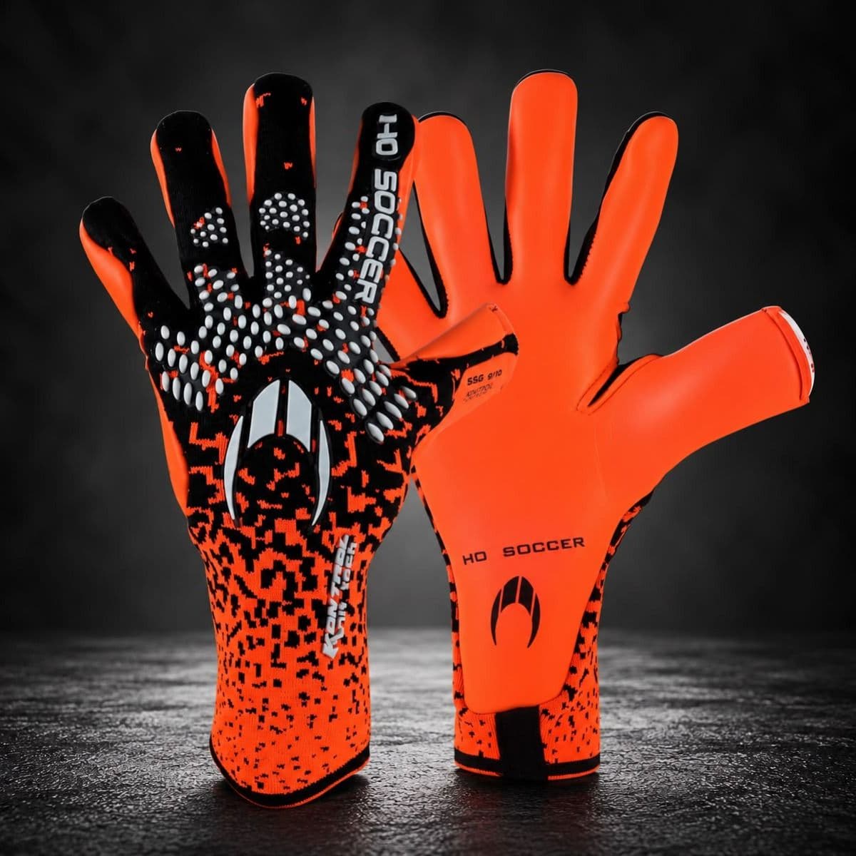 HO SOCCER-GUANTES SSG KONTROL KNIT TECH ORANGE ALERT