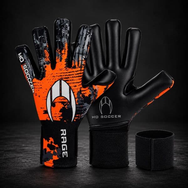 HO SOCCER-GUANTES KONTROL RAGE ORANGE TEAM